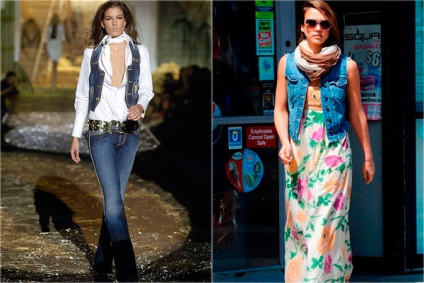 Jeans femei jachete, cum să alegeți pe fotografie, moda denim 2017-2018