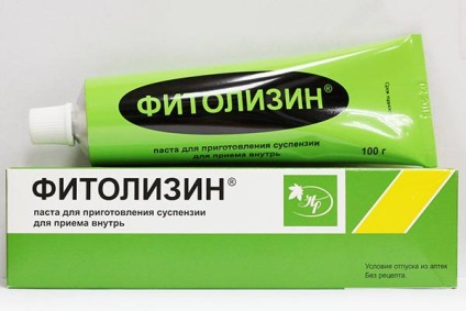 Phytolysinum a urethritis készítmény, akció és az alkalmazás módjától (urethritis) Phytolysinum a urethritis készítmény, akció, és használatának módja