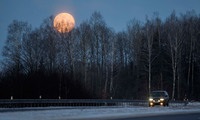 Fotografii ale lunii din diferite orașe