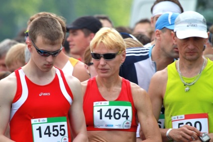 Fun-run - maraton - Luzhniki-2012 alergând împotriva unui accident vascular cerebral