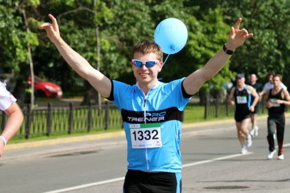Fun-run - maraton - Luzhniki-2012 alergând împotriva unui accident vascular cerebral