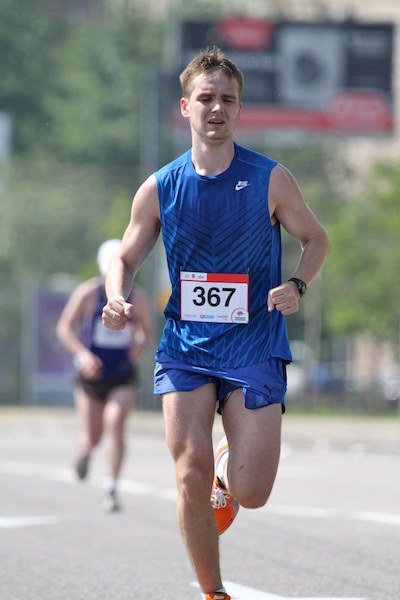 Fun-run - maraton - Luzhniki-2012 alergând împotriva unui accident vascular cerebral