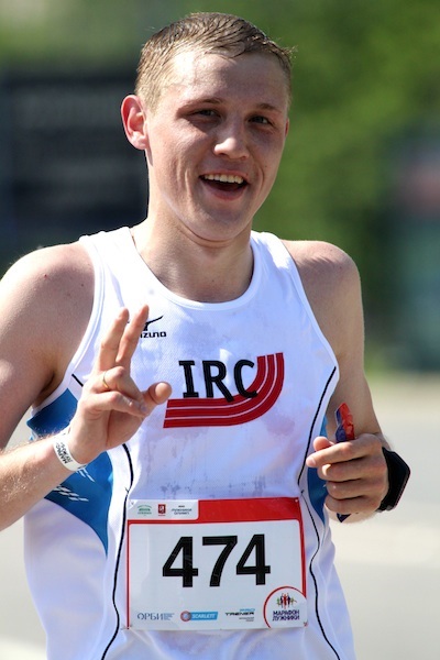 Fun-run - maraton - Luzhniki-2012 alergând împotriva unui accident vascular cerebral