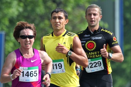 Fun-run - maraton - Luzhniki-2012 alergând împotriva unui accident vascular cerebral