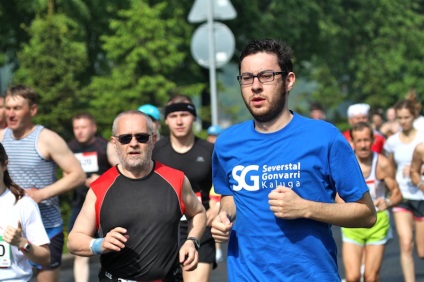 Fun-run - maraton - Luzhniki-2012 alergând împotriva unui accident vascular cerebral