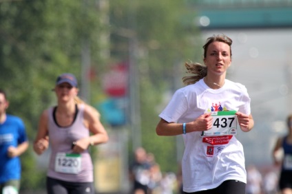 Fun-run - maraton - Luzhniki-2012 alergând împotriva unui accident vascular cerebral