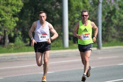 Fun-run - maraton - Luzhniki-2012 alergând împotriva unui accident vascular cerebral