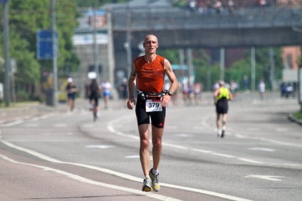 Fun-run - maraton - Luzhniki-2012 alergând împotriva unui accident vascular cerebral