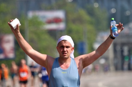 Fun-run - maraton - Luzhniki-2012 alergând împotriva unui accident vascular cerebral