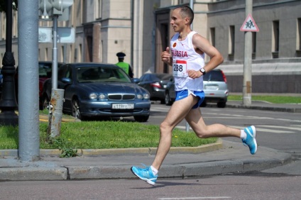 Fun-run - maraton - Luzhniki-2012 alergând împotriva unui accident vascular cerebral