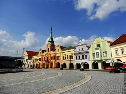 Orașul de morar din Republica Cehă