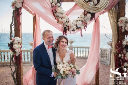 Ilya și Elena - nunți în Crimeea