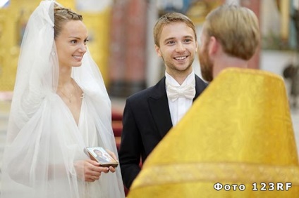 Mi ikonok áldja meg a menyasszony és a vőlegény az esküvő előtt, az alap a választ minden kérdésre