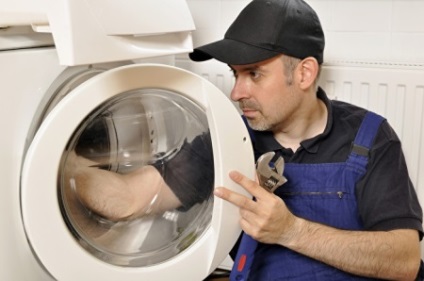 Hogyan kell megnyitni a mosógép, ha a törött kar módja, hogy feltárja az ajtót