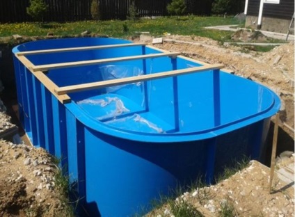 Cum de a face o piscină în curte cu propriile mâini pas cu pas instrucțiuni pentru construirea unui bazin de