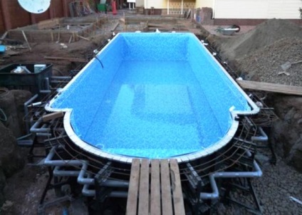 Cum de a face o piscină în curte cu propriile mâini pas cu pas instrucțiuni pentru construirea unui bazin de
