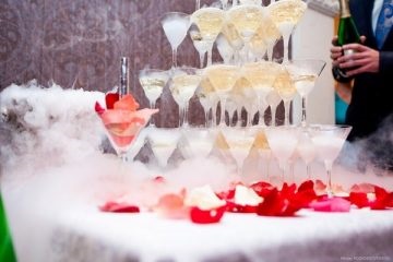 Как да си направим пирамида от шампанско за сватба - у дома рецепти алкохол