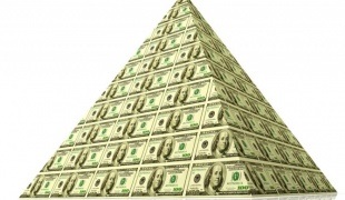 Cum să pui un dolar într-un triunghi