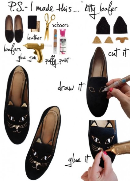 Cum sa decorati pantofii cu mainile proprii acasa