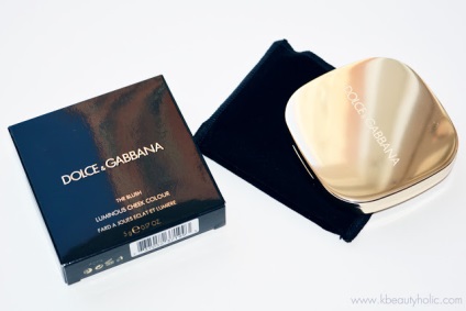 Kbeautyholic sculpting blush dolce & amp; gabbana obraz luminos de culoare roșie # 22 bronz, revizuire