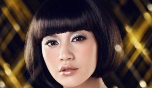 Chineză make-up fotografie