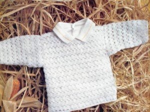 Bluza croșetată pentru băieți și fete nou-născuți (cu fotografie)