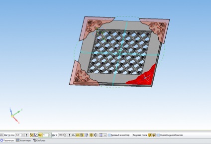 Compass-3d acasă pentru manechine