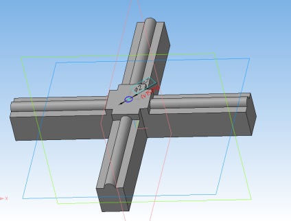 Compass-3d acasă pentru manechine