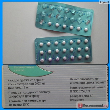 Contraceptive schering ag janin (jeanine) - 