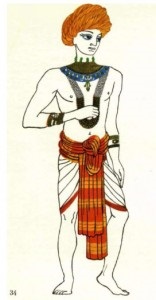 Costumul din India antică