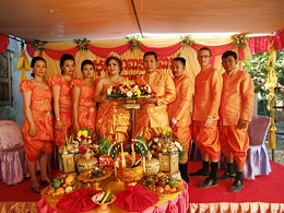 Khmer nunta, obiceiuri si traditii la nunta cambodgiana