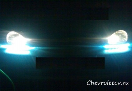 Led-lámpa alatt fényszóró Chevrolet Lanos - minden, ami a Chevrolet, chevrolet, fotó, videó, javítás, vélemények