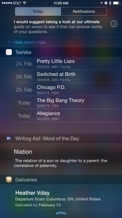 Cele mai bune widget-uri pentru iPhone (partea 1)