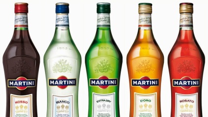 Istoricul mărcii Martini, tipurile și descrierea șampaniei și vermutului