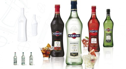 Istoricul mărcii Martini, tipurile și descrierea șampaniei și vermutului