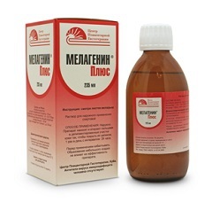 Melagenin Plus instrucțiuni de utilizare, preț, recenzii - medicamente, medicamente - portal medical