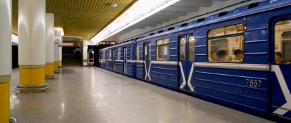 Metro Minsk circuit, linii, stație, istorie, portal