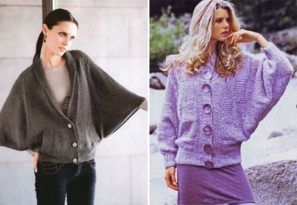 Női divat, kötött pulóverek - nyáron finom és meleg téli