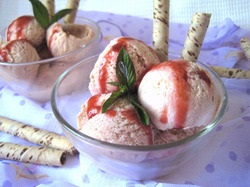 Înghețată - prune cremă - rețetă culinară