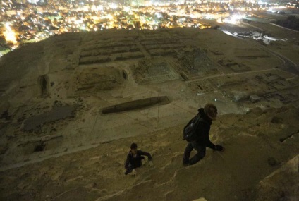 Moszkva Rufer felmászott az egyiptomi piramisok - Hírek képekben