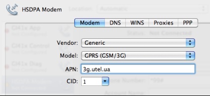 Configurarea Internetului mobil pentru mai mulți operatori prin intermediul unui singur modem (multi apn)