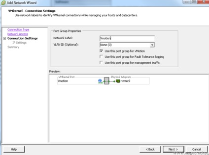 Configurarea vmotion pe esxi - notează pentru diferite ocazii