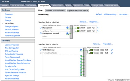 Configurarea vmotion pe esxi - notează pentru diferite ocazii