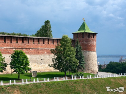 Nizhny Novgorod Istorie Kremlin, turnuri, clădiri