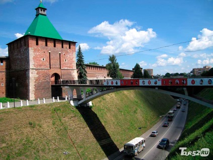 Nizhny Novgorod Istorie Kremlin, turnuri, clădiri