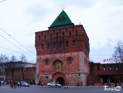 Nyizsnyij Novgorod Kreml történelem, tornyok, épületek