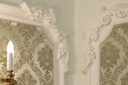 Decoratiuni decorative din stuc pentru si impotriva
