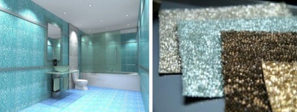 A falakat díszítő a fürdőszobában, és fotó anyagok