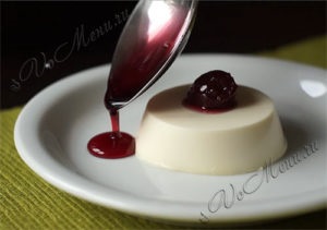 Panna cotta rețetă cu fotografie