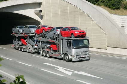 Transportul auto în containere